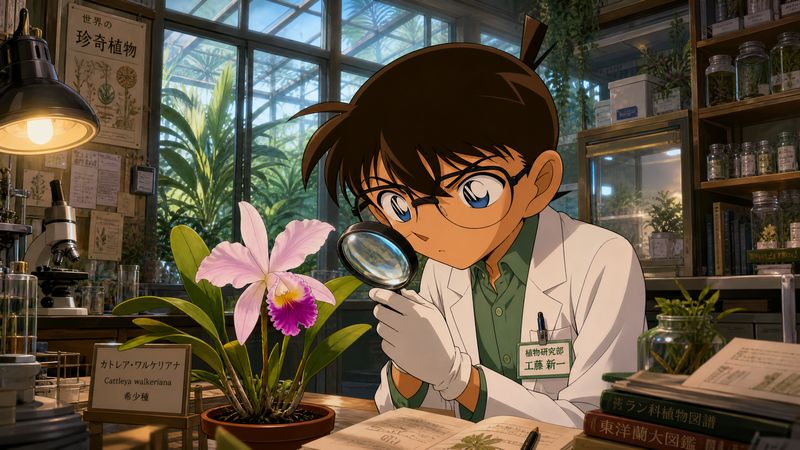国产植物视频-珍稀兰花观察记录